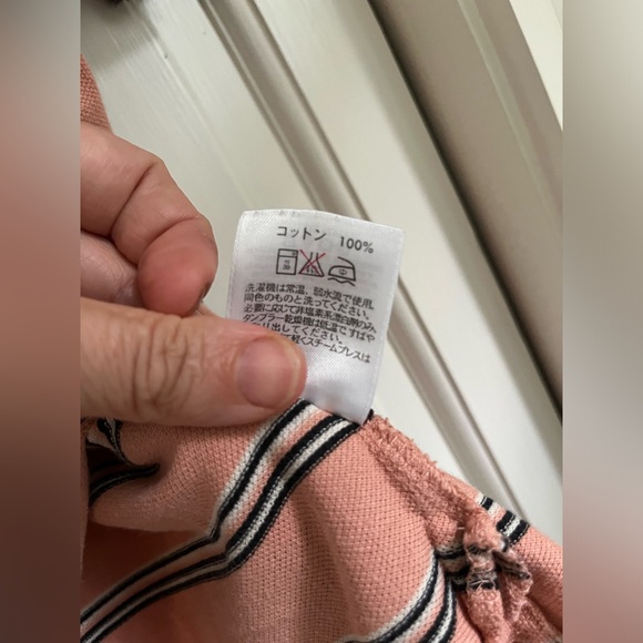 Pendleton Men's Polo Shirt Short Sleeve Large Pima Cotton Stripe Two Button Golf - Picture 8 of 13